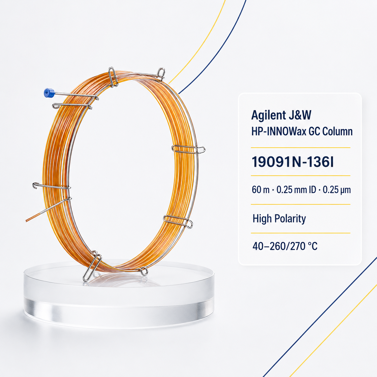HP-INNOWax 60m, 0.25mm, 0.25um
